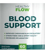 Healthy Flow Blood Health Support Supplement 60 Capsules - $1,104.45 MXN
