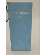 DOLCE &amp; GABANNA LIGHT BLUE 3.3OZ EDT SPR WOMEN&#39;S Clean UNSEALED - £48.26 GBP