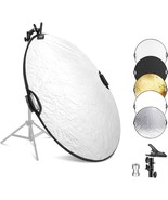 Neewer 43&quot;/110Cm Light Reflector With Clamp &amp; Hand Grips, 5 In 1, 110Ii - $915.04 MXN