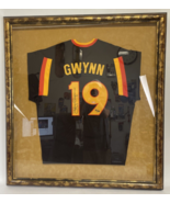TONY GWYNN SAN DIEGO PADRES AUTO SIGNED FRAMED JERSEY UPPER DECK COA # 3... - $5,434.02 CAD