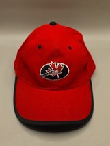 CANADA - Black &amp;  Red Cap Adjustable Adult - EXCELLENT - $13.80