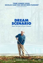 DREAM SCENARIO - 27&quot;X40&quot; D/S Original Movie Poster One Sheet 2023 Nicolas Cage - £29.27 GBP