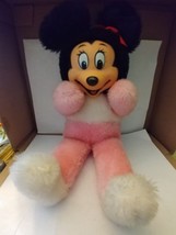 Vintage Baby Minnie Mouse w/Plastic Face Plush Walt Disney Productions 50’s - $35.00