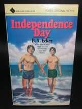 B.A. Ecker Independence Day 1983 First Edition Pbo Novel Young Gay Coming Out - £53.94 GBP
