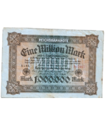 GERMANY 1 000 000 MARK REICHSBANKNOTE 1923 VERY RARE NO RESERVE - £7.49 GBP
