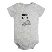 Homeslice Pizza Novelty Romper Baby Bodysuit Newborn Infant Jumpsuit Kids Outfit - £8.21 GBP