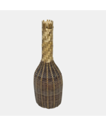 Caxixi Straw Shaker Rattle with Handle Hand-Held Percussion Instrument - $276.80 MXN
