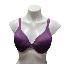 Body by Victoria 38C Full Coverage T-Shirt Bra Plum Purple Underwired Lined - $20.91 CAD