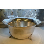 Vintage Silverplate WM Rogers 427 Footed BOWL, Dish Scalloped Edge 7.5” - £13.92 GBP