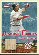 2005 Fleer Tradition Diamond Tribute Game Used Manny Ramirez DT MR Red Sox - £3.93 GBP