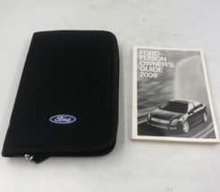 2008 Ford Fusion Owners Manual Handbook with Case OEM A02B02020 - $17.99