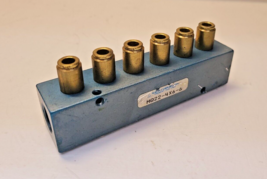 Alkon Corporation Pneumatic Manifold MQ22-4X6-6 | DC: 062800 - $35.99