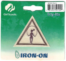 Girl Scout Patch - Girl Sports - Jump Rope - 59109 Try-Its - £7.82 GBP