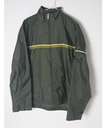 Nike Windbreaker Hunter Green Jacket Womens Size L 12-14 - $333.45 MXN
