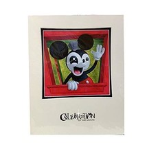 Disney Mickey Mouse &quot;All Aboard!&quot; Print Poster Wall Art by Kristin Tercek - £77.36 GBP