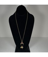 1928 Charm Necklace Key Locket Charms 17” Length - €15,51 EUR