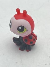 Littlest Pet Shop~#629~Ladybug~Red Cream Burgundy~Spots~Green Clover Eyes - £8.85 GBP