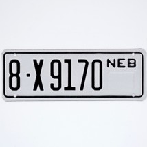  United States Nebraska Base Trailer License Plate 8-X9170 - £13.19 GBP