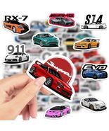 60PCS JDM Drift Stickers  90s Sports Vinyl Decals for Gear - $14.79