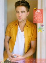 Robert Pattinson - Bruno Mars - 11" x 8" Teen Magazine Pinup Mini Poster... - $5.94