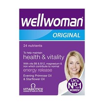 Vitabiotics Wellwoman Advanced Vitamin &amp; Mineral Formula With Evening Pr... - $10.00