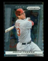 2013 PANINI PRIZM Chrome Baseball Card #8 DAVID FREESE St Louis Cardinals - $9.89