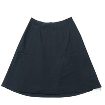 NWT MM. Lafleur Suffolk in Ink Blue Stretch Wool A-line Flare Skirt 4 $190 - £40.20 GBP