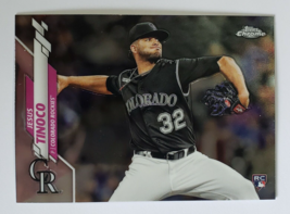 2020 JESUS TINOCO TOPPS CHROME ROOKIE CARD U-31 MLB BASEBALL CARD COLORADO - $5.44 CAD