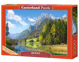 2000 Piece Jigsaw Puzzles, Mountain Refuge in the Alps, Germany, Idyllic Landsca - £25.16 GBP