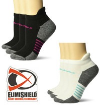 Drake Womens Sport Elimishield Odor Control Cushion Tab Low Cut Socks 3 Pair - $11.99