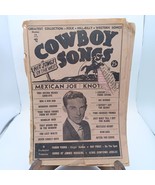 Cowboy Songs Vintage Magazine No 23 1953 Mexican Joe Knothole Ray Price ... - $18.39