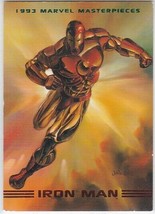 N) 1993 Skybox Marvel Masterpieces Comics Trading Card Iron Man #4 - £1.55 GBP