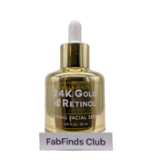 Korean Bella Beauty 24K Gold &amp; Retinol Facial Serum Glow, Dark Spots &amp; L... - £13.97 GBP