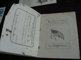Vintage 1898 Booklet By Laws of Washington Camp of POS of A - $18.81