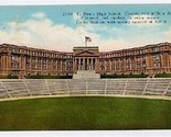 El Paso High School  &amp; Stadium Postcard 1931 - $9.90