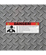 (2) Carbon Monoxide Danger Warning Decals Safety Label Boat Indoor Outdoor - $13.82 CAD