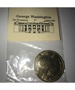 George Washington 1st President 1789-1797 Coin ,token ,collection Gold 2... - £2.92 GBP