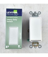 *Leviton  Decora 15 Amp -120/277v Heavy Duty Switch 5691- 2WS - $11.43 CAD