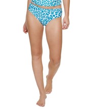 MSRP $58 Calvin Klein Classic Mid-Rise Bottoms Aegean Leopard Blue Size Small - £13.05 GBP