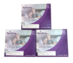 RemZzzs K7-NS Small  Full Face Mask Liners Lot Of 3 Boxes (90 total) New - $68.59