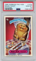 1986 Topps OS4 Garbage Pail Kids Series 4 Melba Toast 143a Card Psa 10 Gem Mint - £88.50 GBP