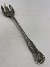 F B  Rogers Bros Serving Shell Pattern Spork Silver Plate Ornate Italy 13&quot; Vtg - £21.84 GBP