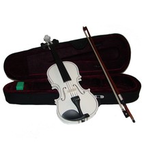 Merano 1/8 Violin ,Case, Bow ~ White - $99.99