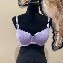 Savage X Fenty Not Sorry Lightly Lined Lace Balconette Bra - $23.15