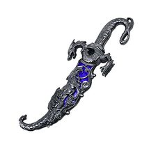 Munetoshi 9&quot; Fantasy Dagger Dueling Dragons Blade Long Fighting Decorati... - $9.88