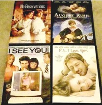 No Reservations, August Rush, I See You &amp; P.S. I Love You DVD Lot - £5.98 GBP