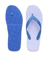 Paragon Casual Blue &amp; White Rubber Flip Flops (Chappal) Choose from 5 Si... - $40.49