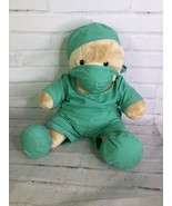 Build a Bear Medical Scrubs Doctor Nurse Outfit Green Plush Stuffed Anim... - £18.12 GBP