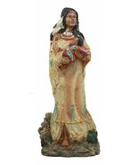 Native American Inca Indian Mother Cradling Baby Statue 10.5&quot;Tall Pacha ... - $39.37 CAD