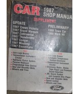 1987 Mercury Cougar Lynx Grande Marquis Servizio Negozio Riparazione Man... - $54.99